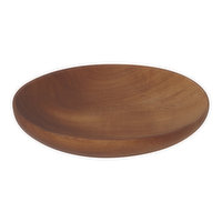 Now Designs Teak Round Plate Med, 1 Each