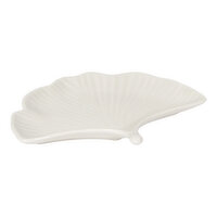 Danica Heirloom Ginkgo Oyster Shaped Plate 6in, 6 Inch