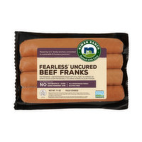 Niman Ranch Uncured Fearless Beef Franks, 11 Ounce