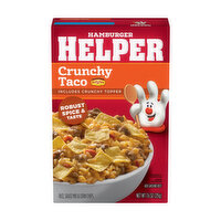 Hamburger Helper Old El Paso Crunchy Taco Rice, Sauce Mix & Corn Chips, 7.6 Ounce