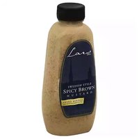 Lars Own Mustard, Swedish Style, Spicy Brown, 12 Ounce