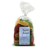 Nordic Gummi Fish Asstd, 8 Ounce