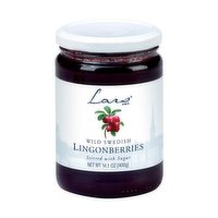 Lars Own Wild Swedish Lingonberries Stirred with Sugar, 14 Ounce
