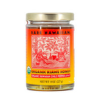 Organic Kiawe Honey with Chile Pepper, 8 Ounce