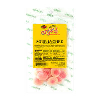 Enjoy Sour Lychee, 3 Ounce