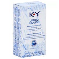 K-Y Liquid Personal Lubricant, 2.5 Ounce