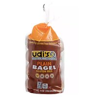 Udi's Plain Bagels, Gluten Free, 13.9 Ounce