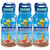 PediaSure Kids’ Nutritional Shake, Chocolate (Pack of 6), 48 Ounce