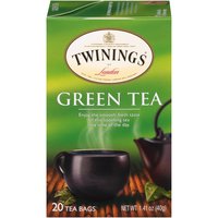 Twinings of London, Green Tea, 20 Each