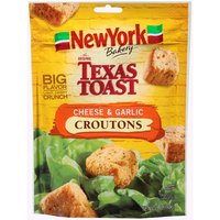 New York Texas Toast Croutons, Cheese & Garlic, 5 Ounce