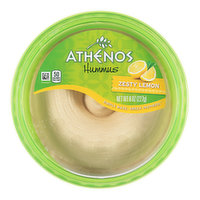 Athenos Hummus Zesty Lemon, 8 Ounce