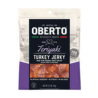 Oberto Natural Style Teriyaki Turkey Jerky, 2.7 Ounce