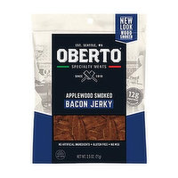 Oberto Applewood Bacon Jerky, 2.25 Ounce
