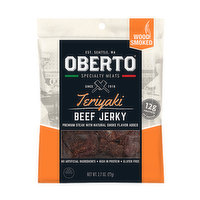 Oberto Natural Style Teriyaki Beef Jerky, 2.7 Ounce