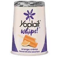 Yoplait Whips! Orange Creme Mousse Yogurt, 4 Ounce