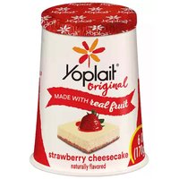 Yoplait Original Low Fat Yogurt, Strawberry Cheesecake, 6 Ounce