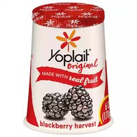 Yoplait Original Low Fat Yogurt, Blackberry Harvest, 6 Ounce