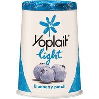 Yoplait Light Yogurt, Blueberry , 6 Ounce