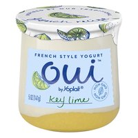 Yoplait Oui French Style Yogurt, Key Lime, 5 Ounce