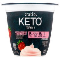 Ratio Yogurt Protein Cultured Dairy Snack, Vanilla, 25g Protein, 24 OZ