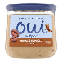 Yoplait Oui French Yogurt Mocha Chocolate Chip, 5 Ounce