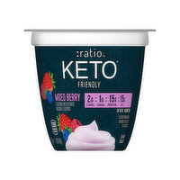 Ratio KETO Friendly Yogurt Cultured Dairy Snack, Mixed Berry, 5.3 Ounce