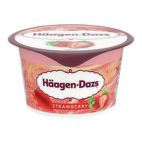 Haagen-Dazs Cultured Creme Strawberry, 4 Ounce