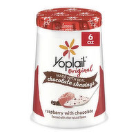 Yoplait Low Fat Raspberry Chocolate Yogurt, 6 Ounce