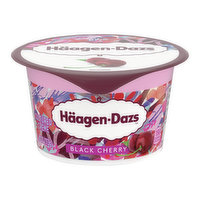 Haagen-Dazs Cultured Creme Black Cherry, 4 Ounce