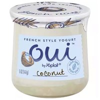 Yoplait Oui French Style Yogurt, Coconut, 5 Ounce