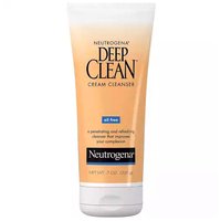 Neutrogena Deep Clean Cream Cleanser, Oil Free, 7 Ounce