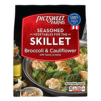 Pictsweet Skillet Broccoli & Cauliflower with Garlic and Herbs, 13 Ounce