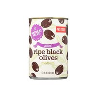 Natural Value Pitted Black Olives, 6 Ounce