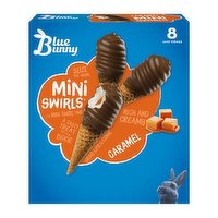 Blue Bunny Caramel Mini Swirls, 8 Each