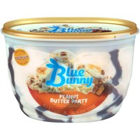 Blue Bunny Ice Cream, Peanut Butter Party, 46 Ounce