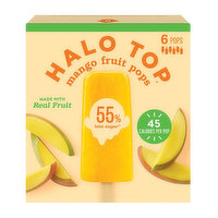 Halo Top Mango Fruit Pops, 6 Each