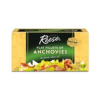 Reese Flat Fillets Of Anchovies, In Pure Olive Oil, 2 Ounce