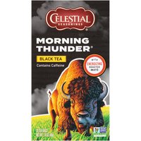 Celestial Seasonings Morning Thunder Black Tea, 20 Each