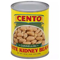 Cento Kidney Beans, Cannellini White, 19 Ounce