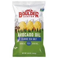 Boulder Canyon Cut Chips, Avocado Oil, Sea Salt, 5.25 Ounce