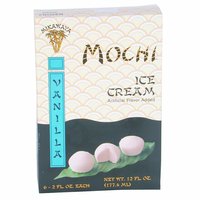 Mikawaya Mochi Ice Cream, Vanilla, 6 Each