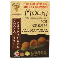 Mikawaya Mochi Ice Cream, Chocolate, 6 Each