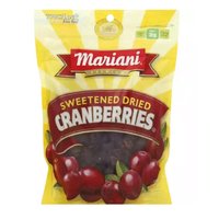 Mariani Sweetened Dried Cranberries, 5 Ounce