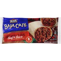 Baja Café Beef & Bean Burritos, 8 Each
