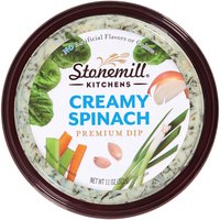 Stonemill Kitchens Creamy Spinach Premium Dip, 11 Ounce