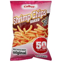 Calbee Baked Shrimp Chips, 4 Ounce