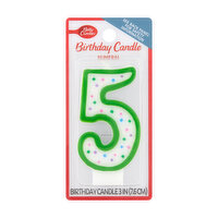 Betty Crocker Numeral 5 Birthday Candle, 1 Each