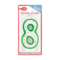 Betty Crocker Numeral 8 Birthday Candle, 1 Each