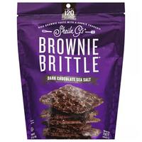 Sheila G Brownie Brittle, Dark Chocolate Sea Salt, 5 Ounce