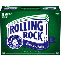 Rolling Rock Beer, Cans (Pack of 12), 144 Ounce